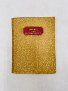 Édouard de Grozyeulx - La sonate interrompue. Quarante motifs accompagnés.. 1923 - Imagen 1 de 5