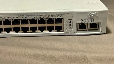 3Com  SuperStack® 3 (3C17204) 48-Ports Rack-Mountable Switch Managed stackable - Image 1 of 4