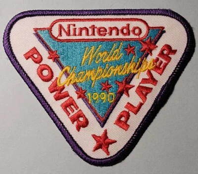 Nintendo 1990 World Championship Power Player Patch, Rare! - Image 1 of 3