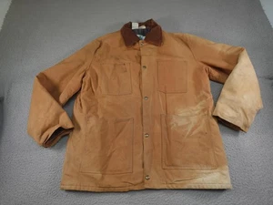 Abrigo De Colección Liberty Chore Para Hombres Grande Marrón Manta Forrada Granero Campo Pato EE. UU. - Imagen 1 de 24