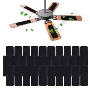 30PCS Ceiling Fan Filter Activated Carbon Air Filter Universal Ceiling Fan Blade - Picture 1 of 7