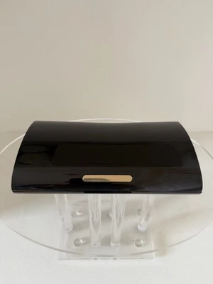 Estee Lauder New York London Paris Vintage Brown/Blackish Acrylic Clutch - Image 1 of 4