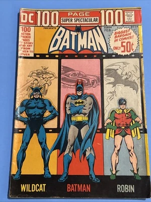 DC 100 Page Super Spectacular #DC-14 1973 Batman Robin Wildcat (Low-Mid Grade) - Image 1 of 4