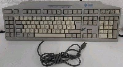Sun Microsystems Type 6 Keyboard 3201300-01 | Mini DIN QWERTY & USB Compatible - Image 1 of 4