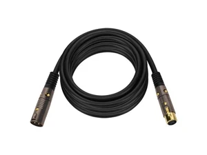 Cable XLR macho a XLR hembra [micrófono e interconexión] - 25 pies | 16 AWG - Imagen 1 de 6