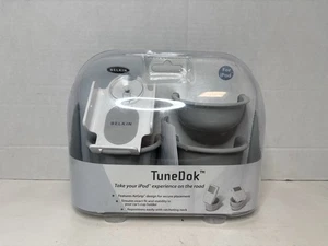 Belkin TuneDok Dock Car Cup Holder Mount For iPod - White - Brand New - Picture 1 of 5