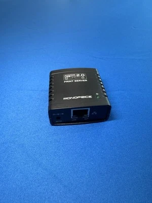 Monoprice 5342 Networking USB 2.0 Print Server - Black - Image 1 of 3