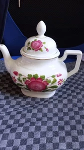 Teekanne 750ml Ca Ostfriesischen Rose, Markenporzellan - Bild 1 von 5