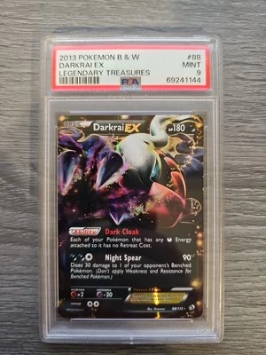 2013 Pokemon Darkrai Ex Legendary Treasures Black And White #88 PSA 9 - Image 1 of 4