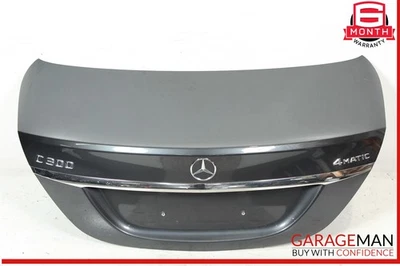 Conjunto de panel de tapa de maletero trasero 15-20 Mercedes W205 C300 C350e C63 AMG sedán OEM Foto 1 de 4