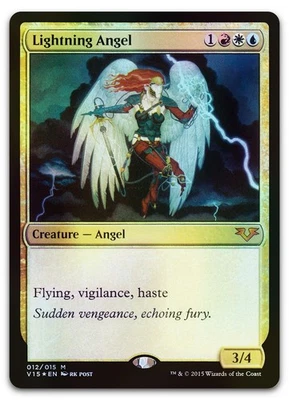 Lightning Angel #12 (Foil) (NM) From the Vault: Angels V15 Magic MTG - Image 1 of 2