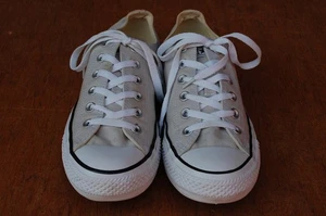 Scarpe da ginnastica Converse Beigh All Star Canvas UK 7,5 Eur 41 uomo/unisex indossate pochissimo - Foto 1 di 19