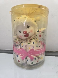 Vtg POSEN Animated Musical Clown Doll-Plays-"It's A Small World" HEAD MOVES - Picture 1 of 21