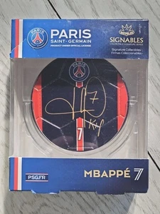 Kylian MBappe #7 Paris Saint Germain Signables Collectible (4 Inch Diameter) - Picture 1 of 5