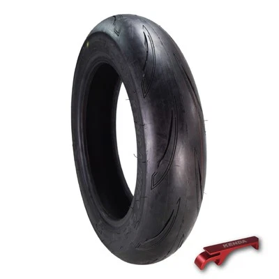 Kenda KD2 Kwick 100/90-12 Front Motorcycle & Scooter Tire (100/90-12)w/ Keychain - Image 1 of 4