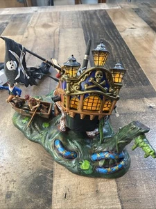 Dept 56 Pirate Ship of Sea Phantoms Halloween Village-Spooky Lights-56.53227 New - Picture 1 of 22