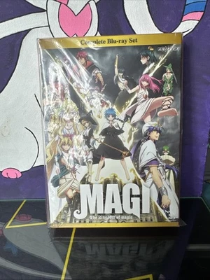 Magi The Kingdom of Magic Complete Box Set BLURAY (Out of Print) Sealed - Image 1 of 3