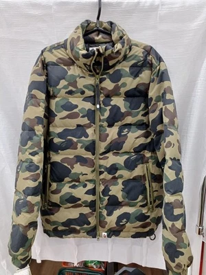 a bathing ape 1ST CAMO puffer jacket SIZE L Greer Statement From Japan - Image 1 of 4