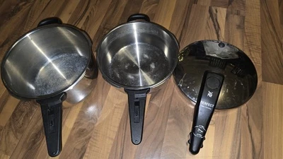 WMF Perfect Schnellkochtopf-Set – 2 Töpfe + Deckel | Made in Germany - Bild 1 von 4