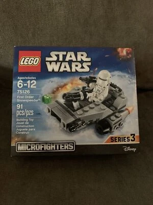 LEGO STAR WARS 75126 FIRST ORDER SNOW SPEEDER MICROFIGHTER NISB BRAND NEW SEALED - Image 1 of 4