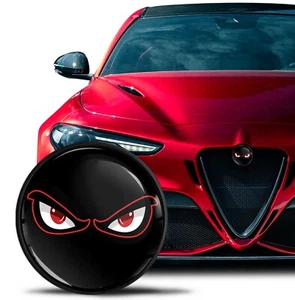 Compatible for Alfa Romeo Emblem 74mm Giulietta MiTo 156 147 159 GT Brera Spider - Foto 1 di 5