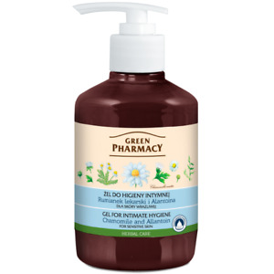 Green Pharmacy Gel Intimate Hygiene Gently Care Sensitive Skin Chamomile 370ml 