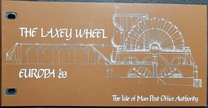 (ISM-219) ISLE OF MAN 1983 Präsentationspaket LAXEY WHEEL EUROPA '83 POSTFRISCH - Bild 1 von 2