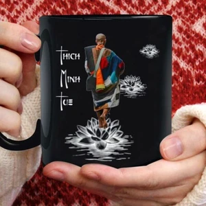 Monk Thich Minh Tue Vietnamese Buddha Peace Mug, Spiritual Journey Coffee Mug - Picture 1 of 2