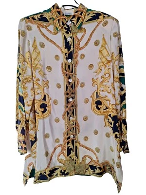 Camicia SETA vintage sartoriale  made in Italy  - Immagine 1 di 4