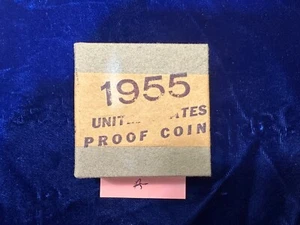 1955 SILVER PROOF SET ✪ UNOPENED SEALED BOX ✪ BRAND NEW 5 COINS - Picture 1 of 2