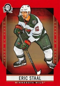 2018-19 O-Pee-Chee Coast to Coast Red #43 Eric Staal - Picture 1 of 2