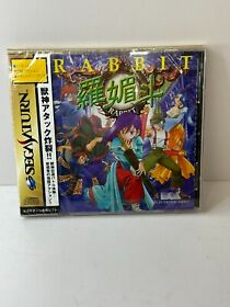 Rabbit SEGA Saturn Battle Game SS EA Victor T-10610G Released in 1997 Video Game