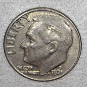 1971 D ROOSEVELT DIME, Errors - Picture 1 of 8