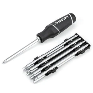 Husky 18-IN-1 SCREWDRIVER SET SAE/MM Dual-End Magnetic Bits HEX POZI SQUARE STAR - Picture 1 of 6