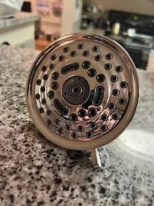 AquaSource Easy Install Polished Chrome Round Fixed Shower Head-1227781 - Picture 1 of 4