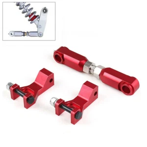 Rot ATV Tieferlegungssatz vorne & hinten für Yamaha Raptor 350 660 700 Aluminium - Picture 1 of 8