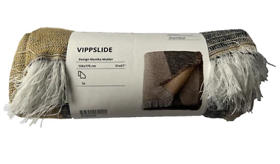 Ikea VIPPSLIDE Throw, 51x67 "  New 305.727.62 - Image 1 of 4
