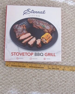 NIB Eternal Living Stove Top, BBQ, Grill Nonstick Center Grill Korean BBQ - Picture 1 of 2