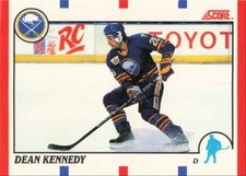 1990-91 Score Canadian Dean Kennedy Rookie Card Buffalo Sabres #299