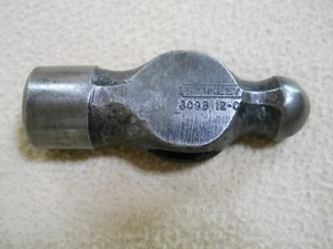 Vintage Stanley 309B 12 Unzen Kugelhammer Schreiber Hammerkopf/Stanzfehler - Bild 1 von 8