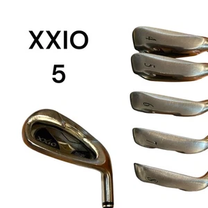 [Dunlop] XXIO 5 Iron Set 5pcs 4-5-6-7-8 Flex R Regular Shaft MP500 Golf Clubs - Picture 1 of 24