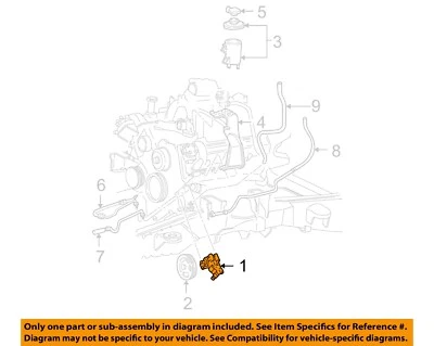 Bomba de dirección asistida usada se adapta a: Ford F150 2000 camioneta grado A Foto 1 de 3