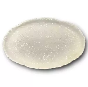 -20% DE DESCUENTO Les Ottomans Radicchio Plato para servir cerámica blanca NUEVO - Imagen 1 de 12