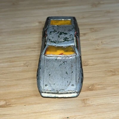 USADO Corgi Toys Whizzwheels Ford Mustang Mach 1 carro prata #16 - Imagem 1 de 4