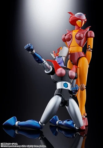 Bandai Mazinger Z Soul of Chogokin GX-08R Aphrodai A vs GX-09R Minerva X Figure Cover
