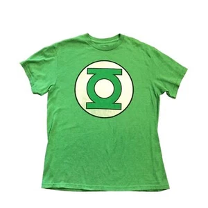 Official Green Lantern Logo T-Shirt - Men's Adult Small Superhero Tee - Picture 1 of 4