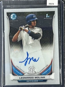 Molina, Leonardo - 2014 Bowman Chrome - Autograph - INV4 - Picture 1 of 1