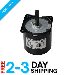 Versatile 10Kg.cm Gear Motor - Reliable 115V AC for Low-Speed Applications - Picture 1 of 9