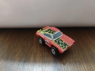 Micro Machines ‘68 Pontiac GTO Turbo Variant #12 Pink/Yellow 1989 Galoob RARE - Image 1 of 3