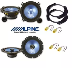 ALPINE SXE-13CS SXE-17C2 Kit 6 CASSE ALFA GTV SPIDER ADATT SUPP AUTO ANT/POST - Foto 1 di 1